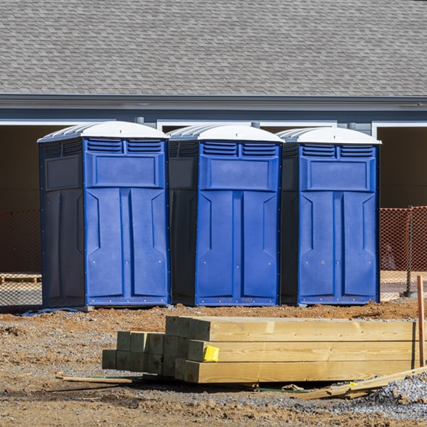 are there different sizes of portable restrooms available for rent in Wyandotte Oklahoma